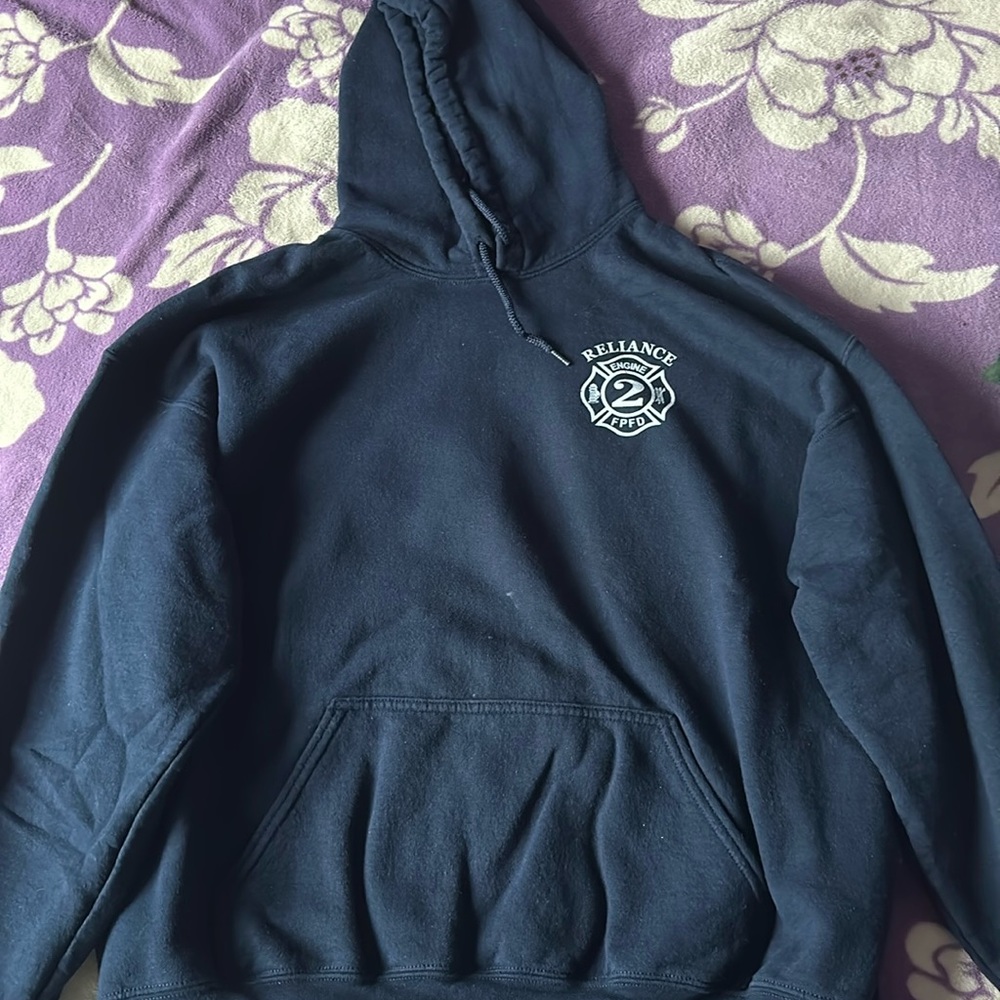 blue hoodie for men